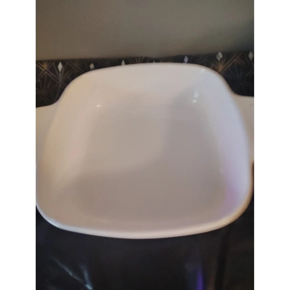 Vintage Corning Ware Spice of Life L'Echalote Square Casserole Dish Baker